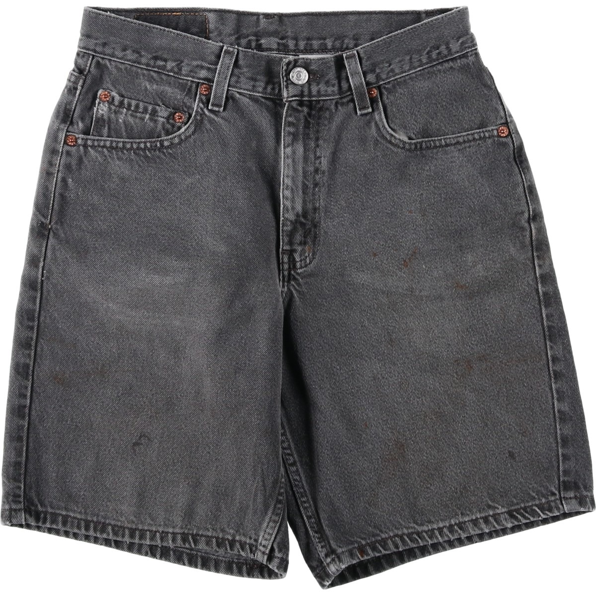 Levi's/リーバイス 550 RELAXED FIT ブラックデニムショーツ ショートパンツ