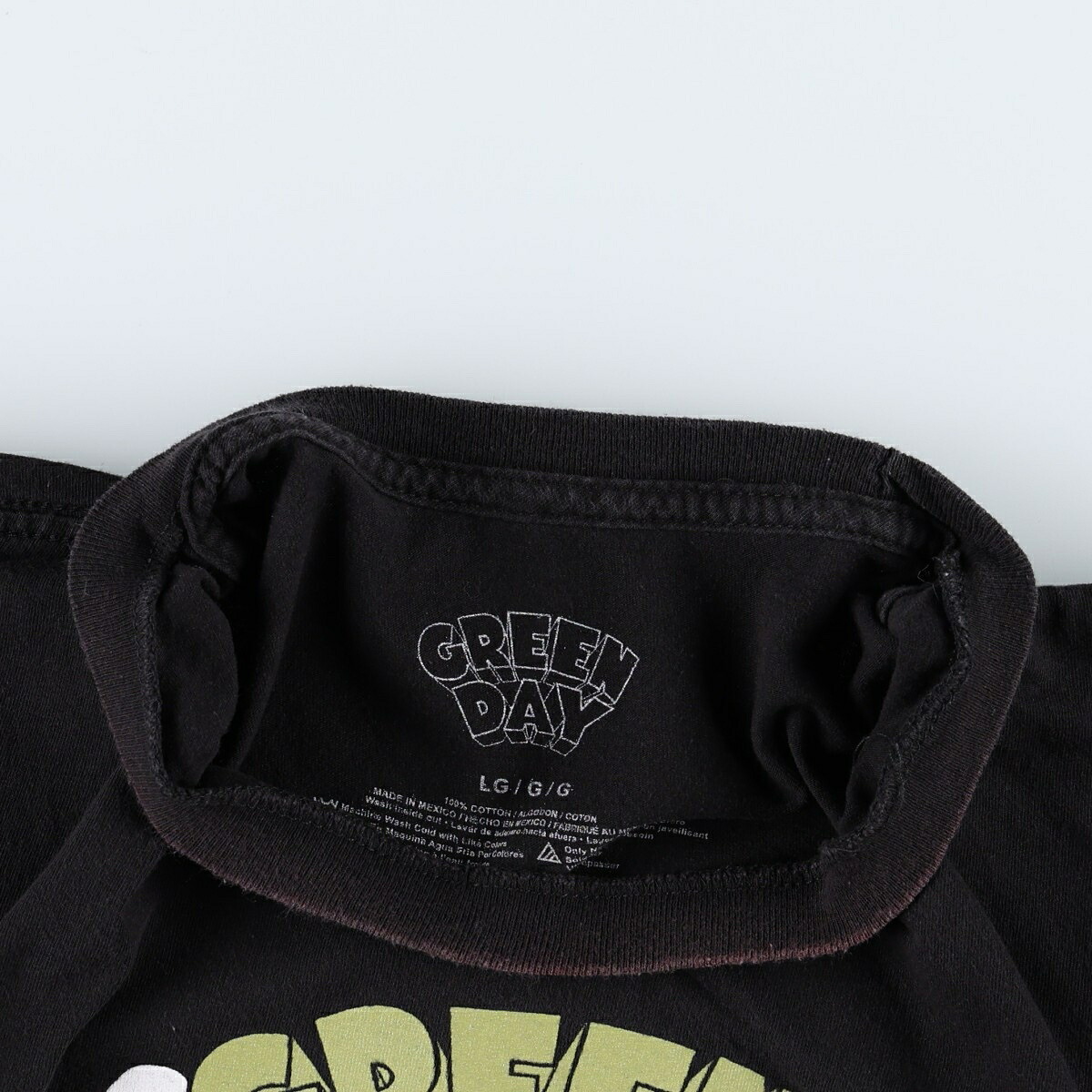 古着 GREEN DAY グリーンデイ バンドTシャツ バンT メンズL相当 /eaa662374 【中古】 【260827】