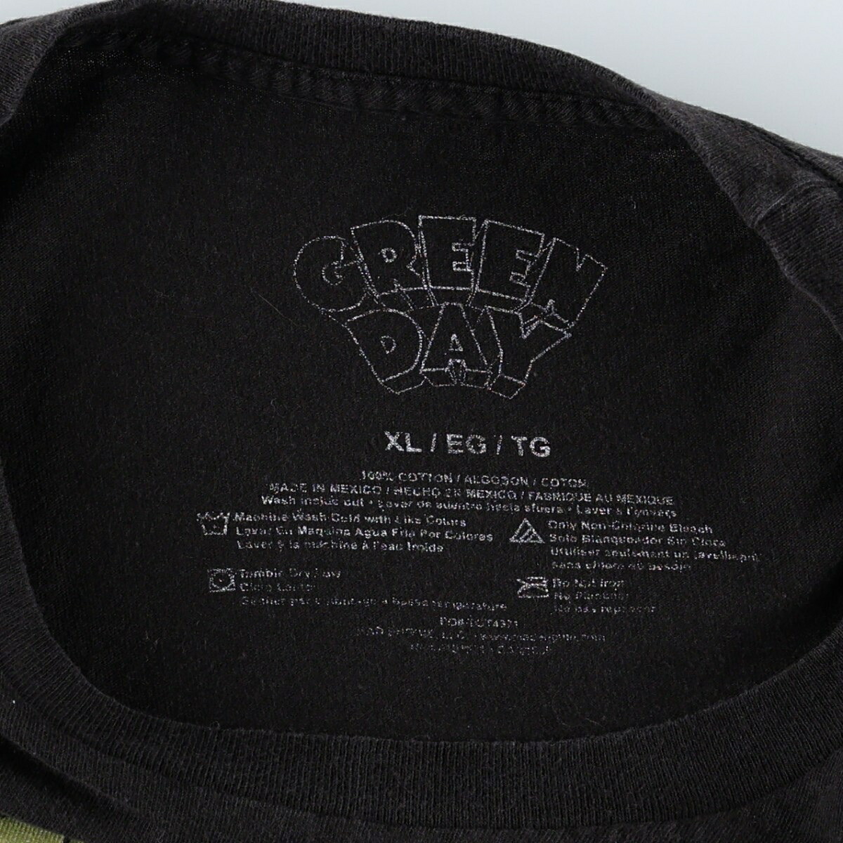 古着 GREEN DAY グリーンデイ バンドTシャツ バンT メンズXL相当 /eaa662375 【中古】 【260827】