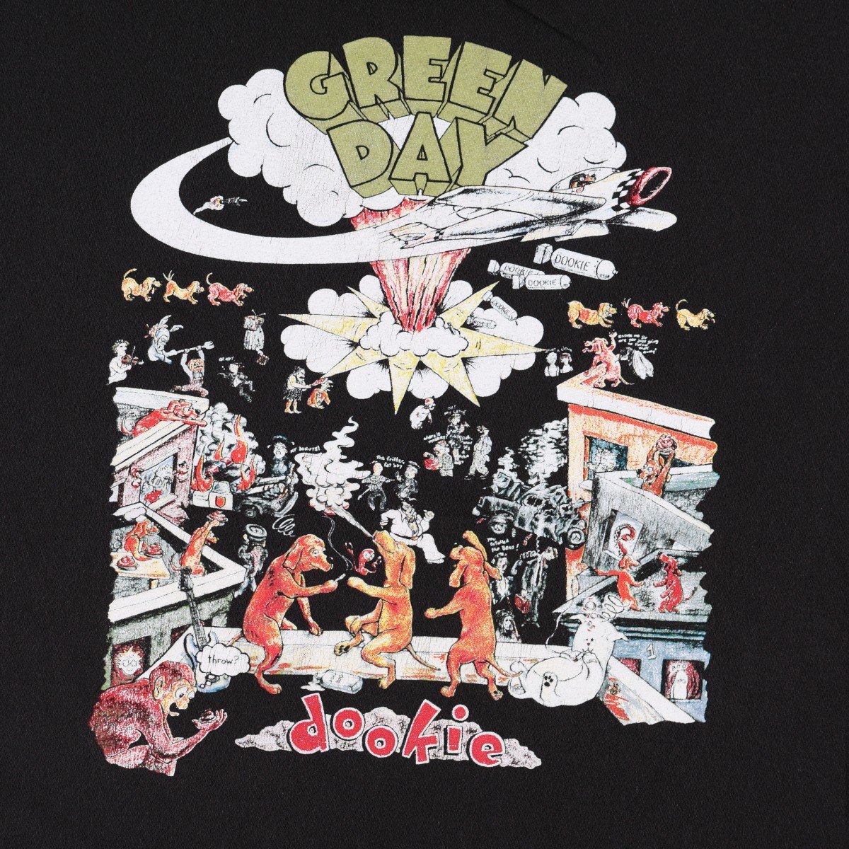 古着 GREEN DAY グリーンデイ バンドTシャツ バンT メンズXL相当 /eaa662375 【中古】 【260827】