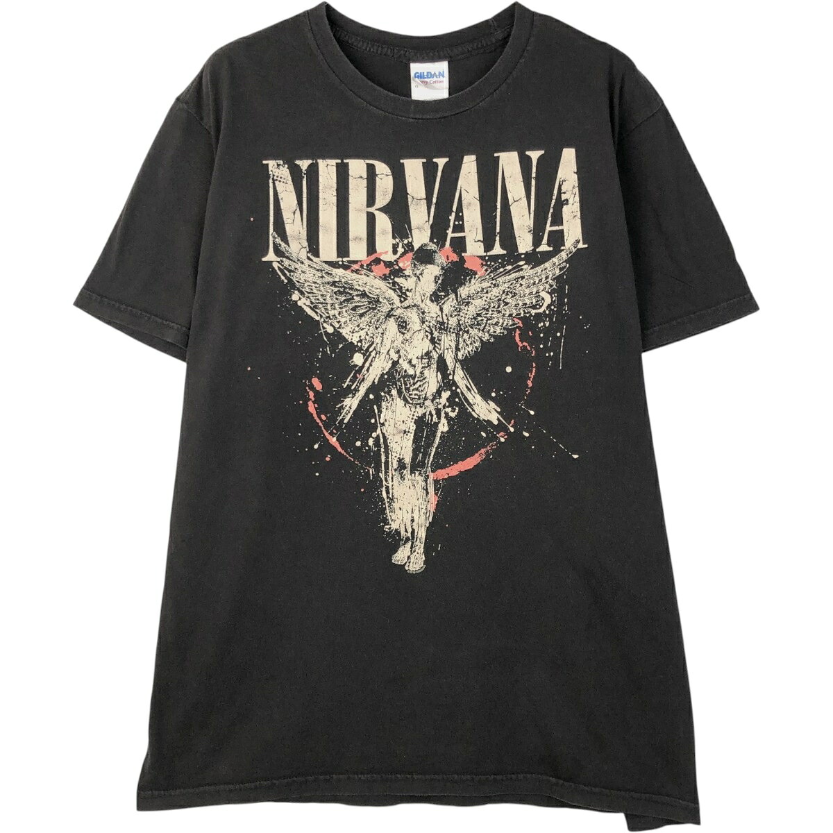 GILDAN/ギルダン NIRVANA ニルヴァーナ バンドTシャツ バンT