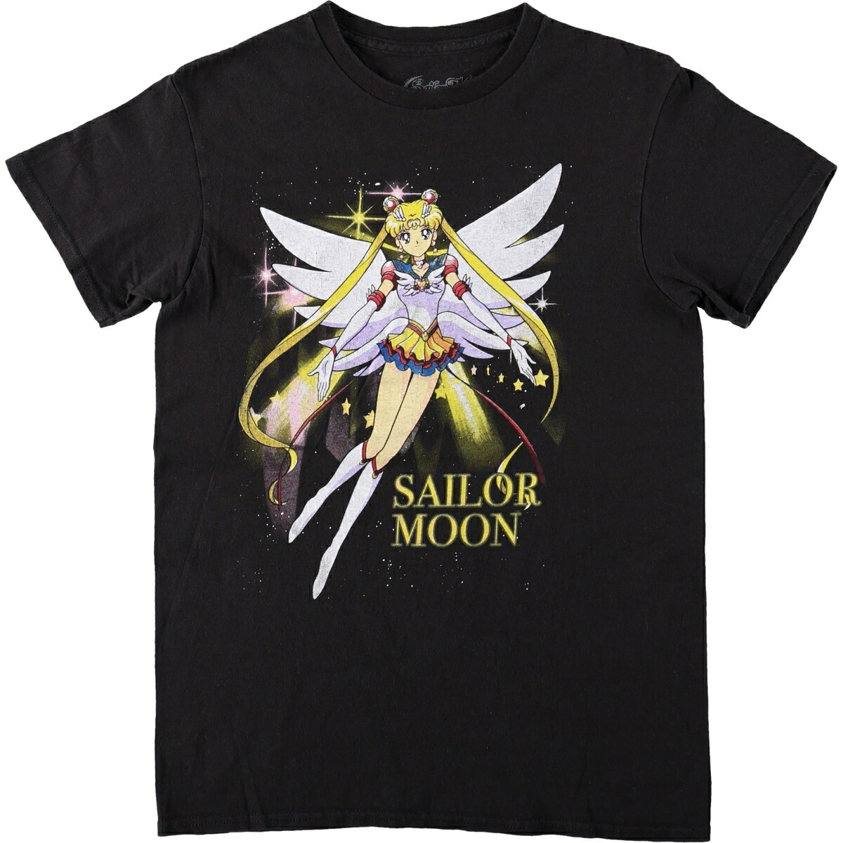 SAILOR MOON 美少女戦士セーラームーン アニメ キャラクタープリントTシャツ