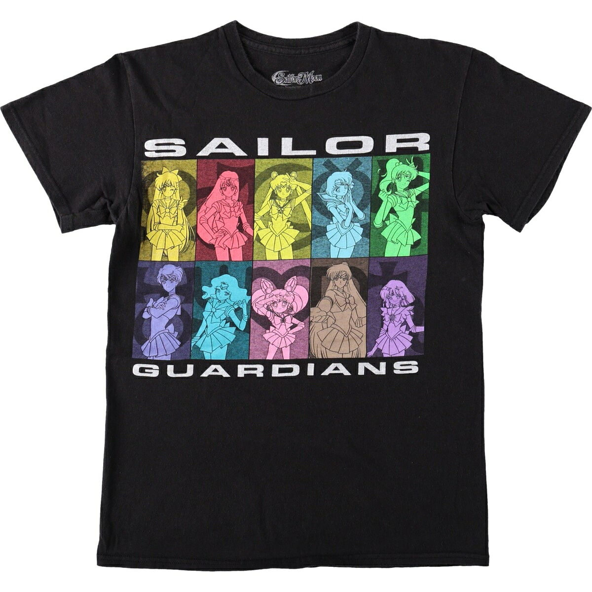 SAILOR MOON 美少女戦士セーラームーン アニメ キャラクタープリントTシャツ