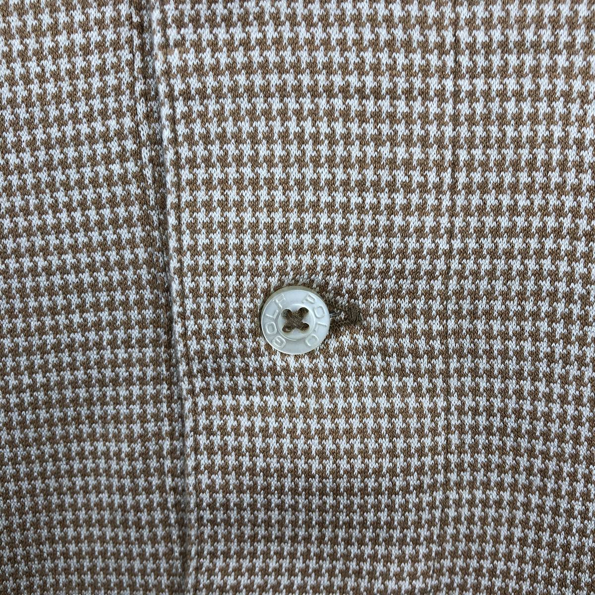 Ralph Lauren/ラルフローレン POLO GOLF ポロゴルフ 長袖 チェック ポロシャツ