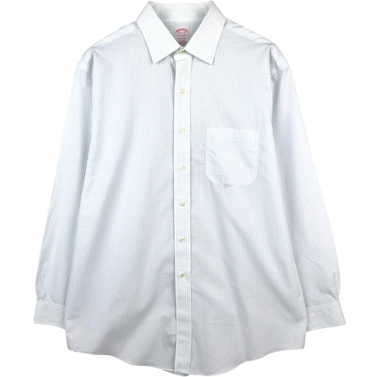 Brooks Brothers/ブルックスブラザーズ Est.1818 MADISON 長袖 コットンチェックシャツ