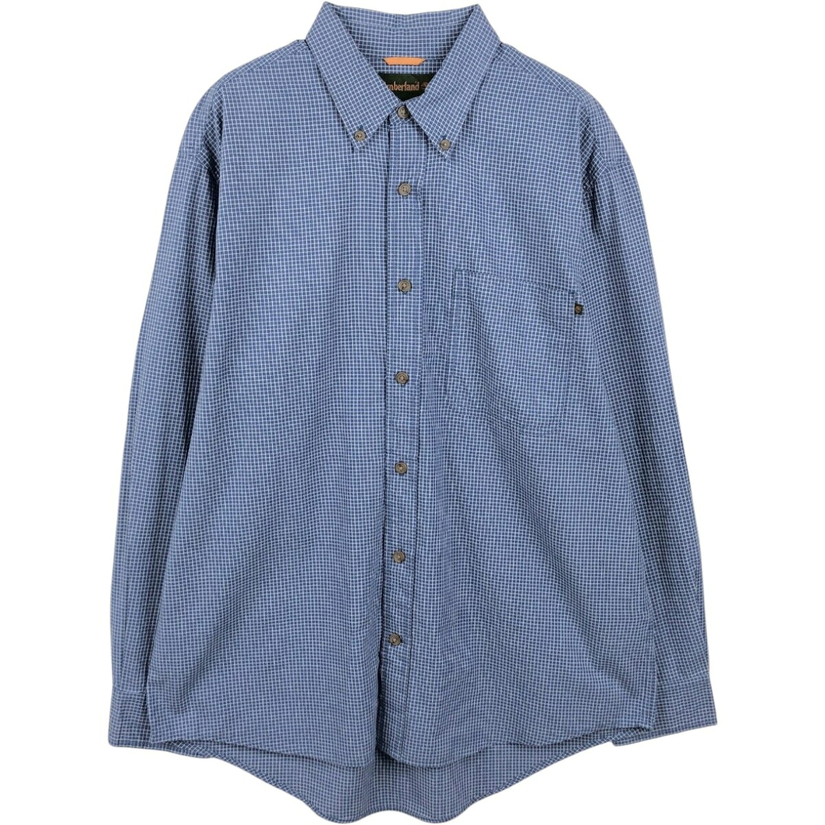 Timberland/ティンバーランド 長袖 ボタンダウンチェックシャツ