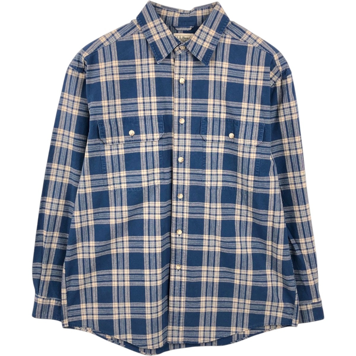 L.L.Bean/エルエルビーン TRADITIONAL FIT 長袖 コットンチェックシャツ