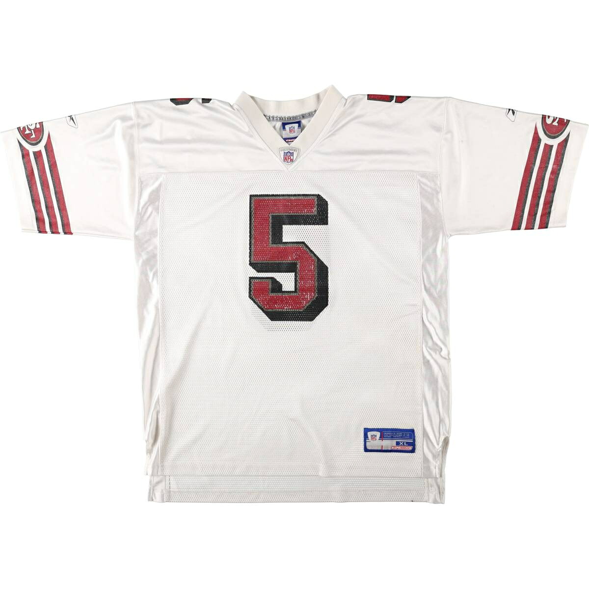 Reebok/リーボック NFL SAN FRANCISCO 49ERS サンフランシスコ フォーティーナイナーズ ゲームシャツ フットボールシャツ