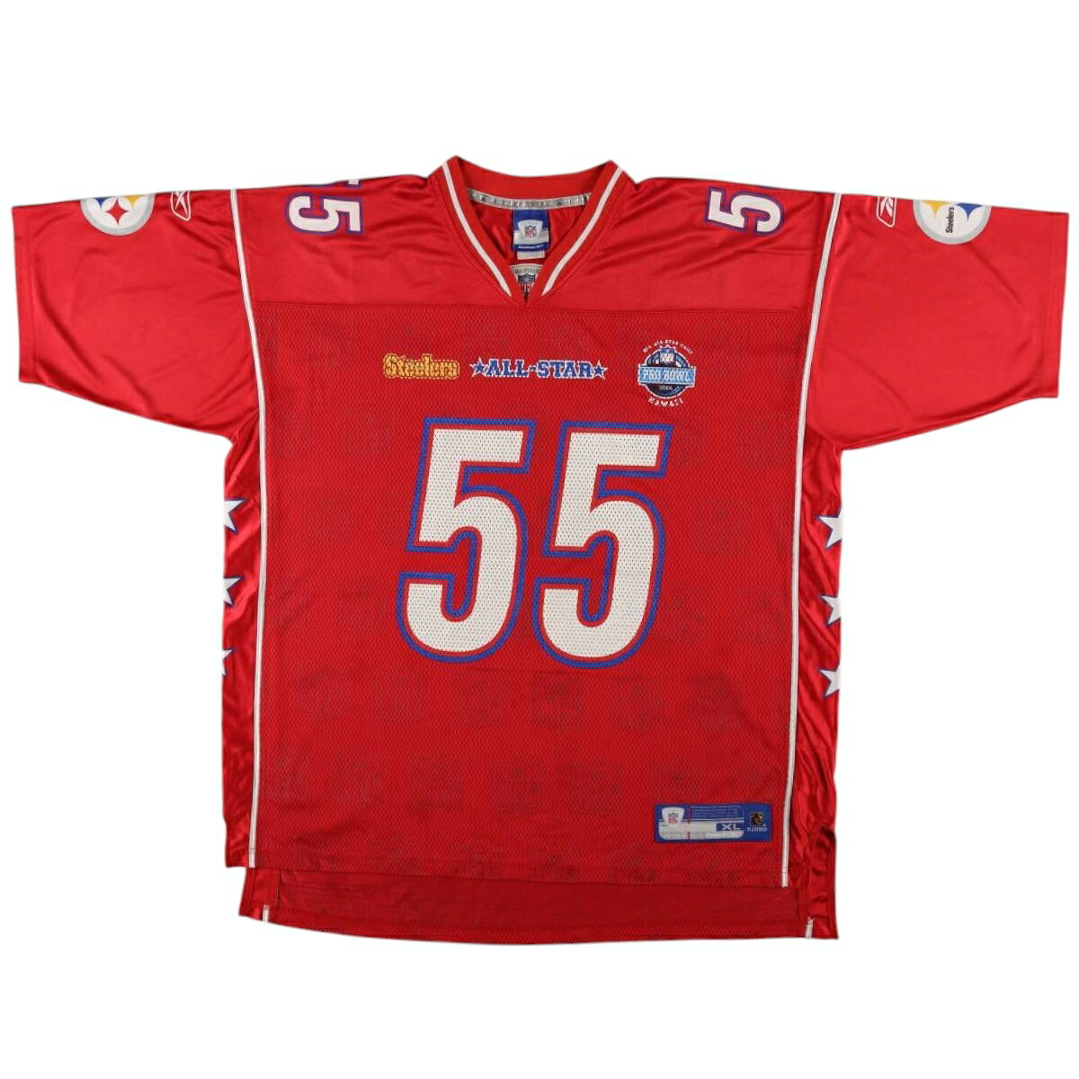 Reebok/リーボック NFL PITTSBURGH  STEELERS ピッツバーグスティーラーズ フットボール七分袖Tシャツ