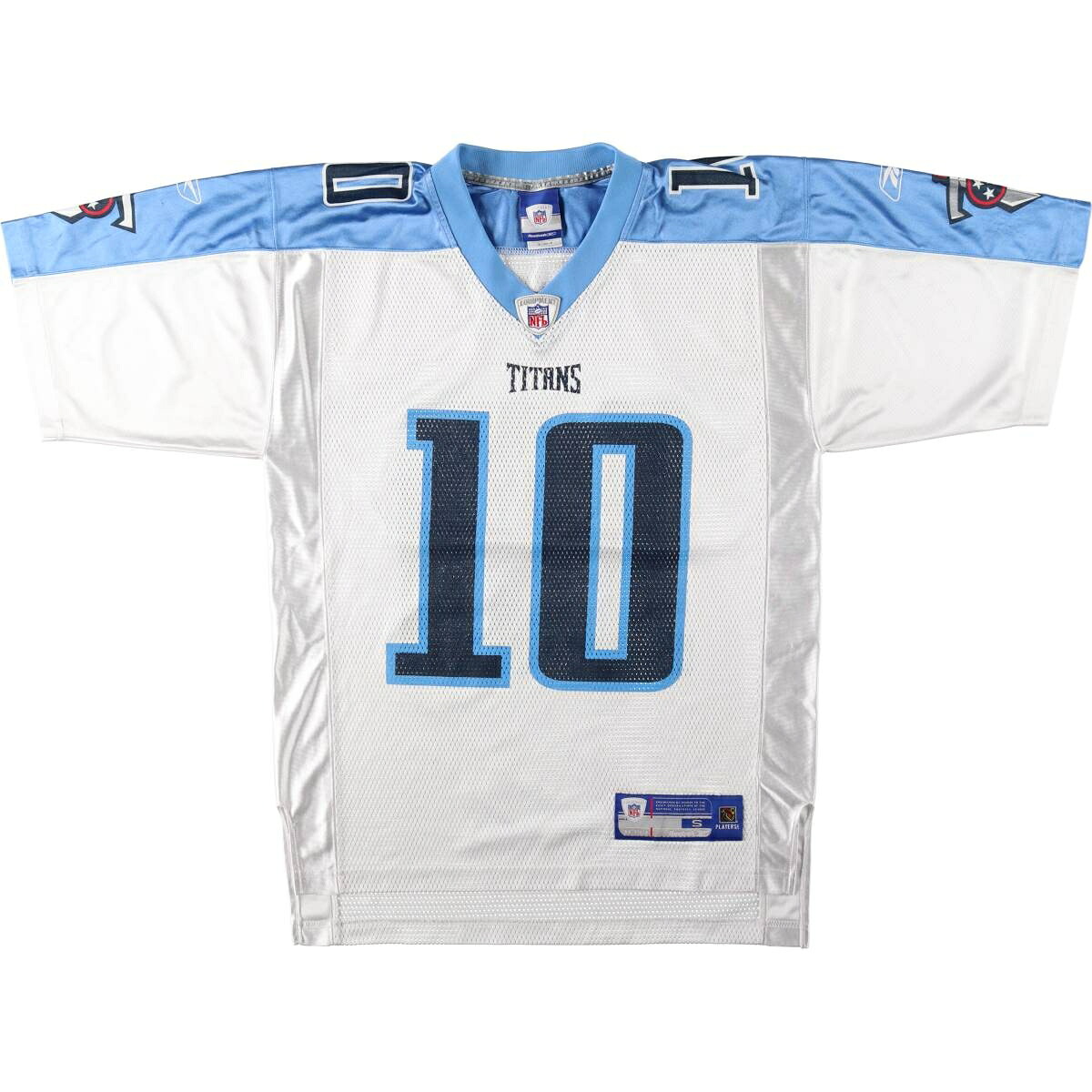 Reebok/リーボック NFL TENNESSEE TITANS テネシータイタンズ フットボール五分袖Tシャツ