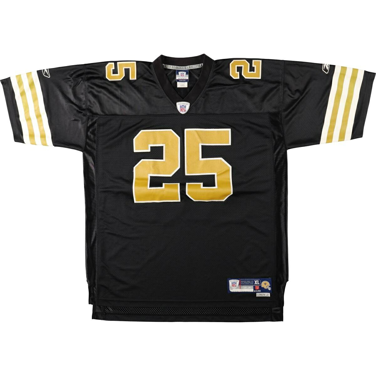 Reebok/リーボック NFL NEW ORLEANS SAINTS ニューオーリンズセインツ ゲームシャツ フットボールシャツ
