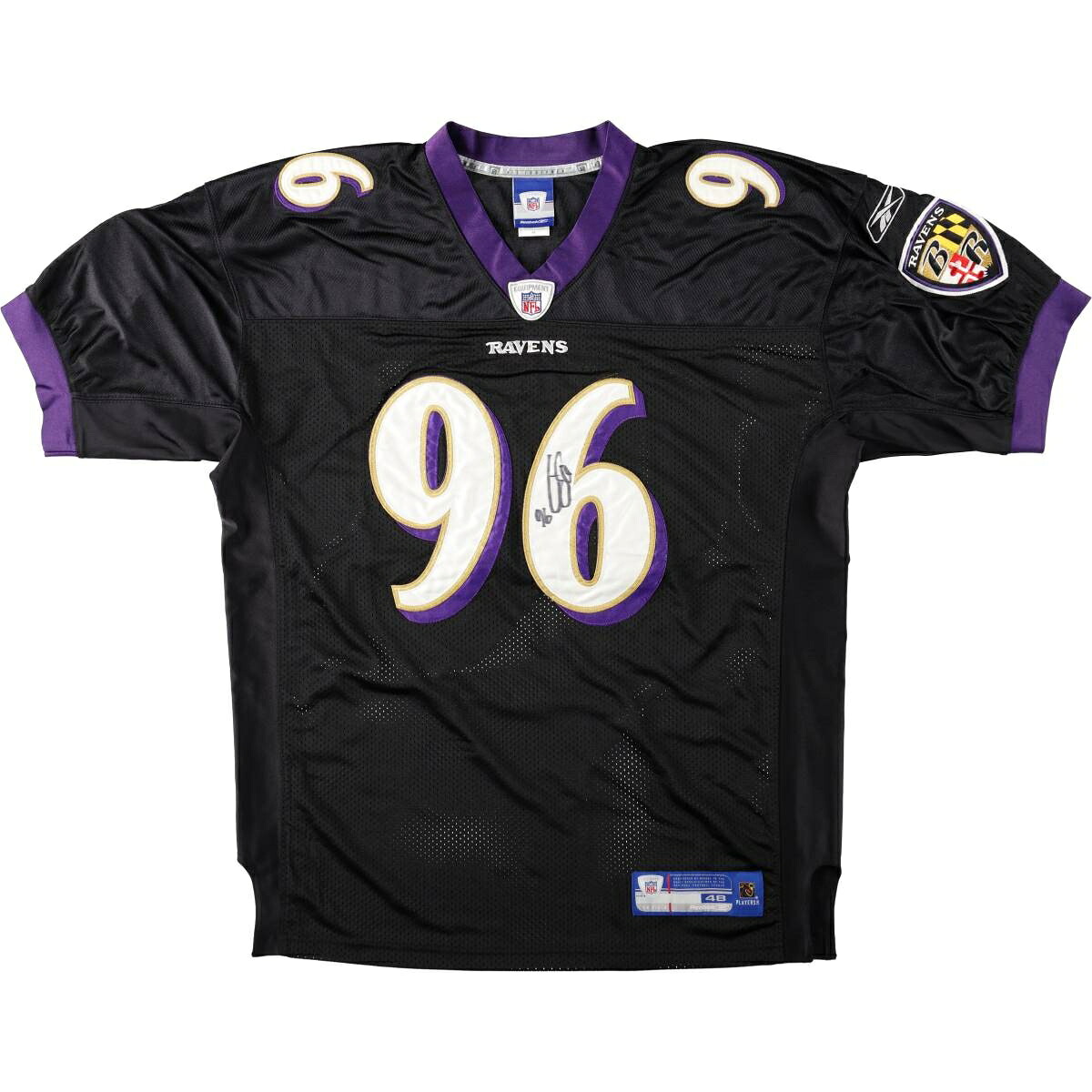 Reebok/リーボック NFL BALTIMORE RAVENS ボルチモアレイブンズ ゲームシャツ フットボールシャツ