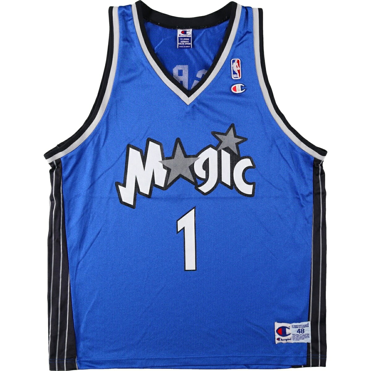 Champion/チャンピオン NBA ORLANDO MAGIC オーランド マジック ゲームシャツ レプリカユニフォーム