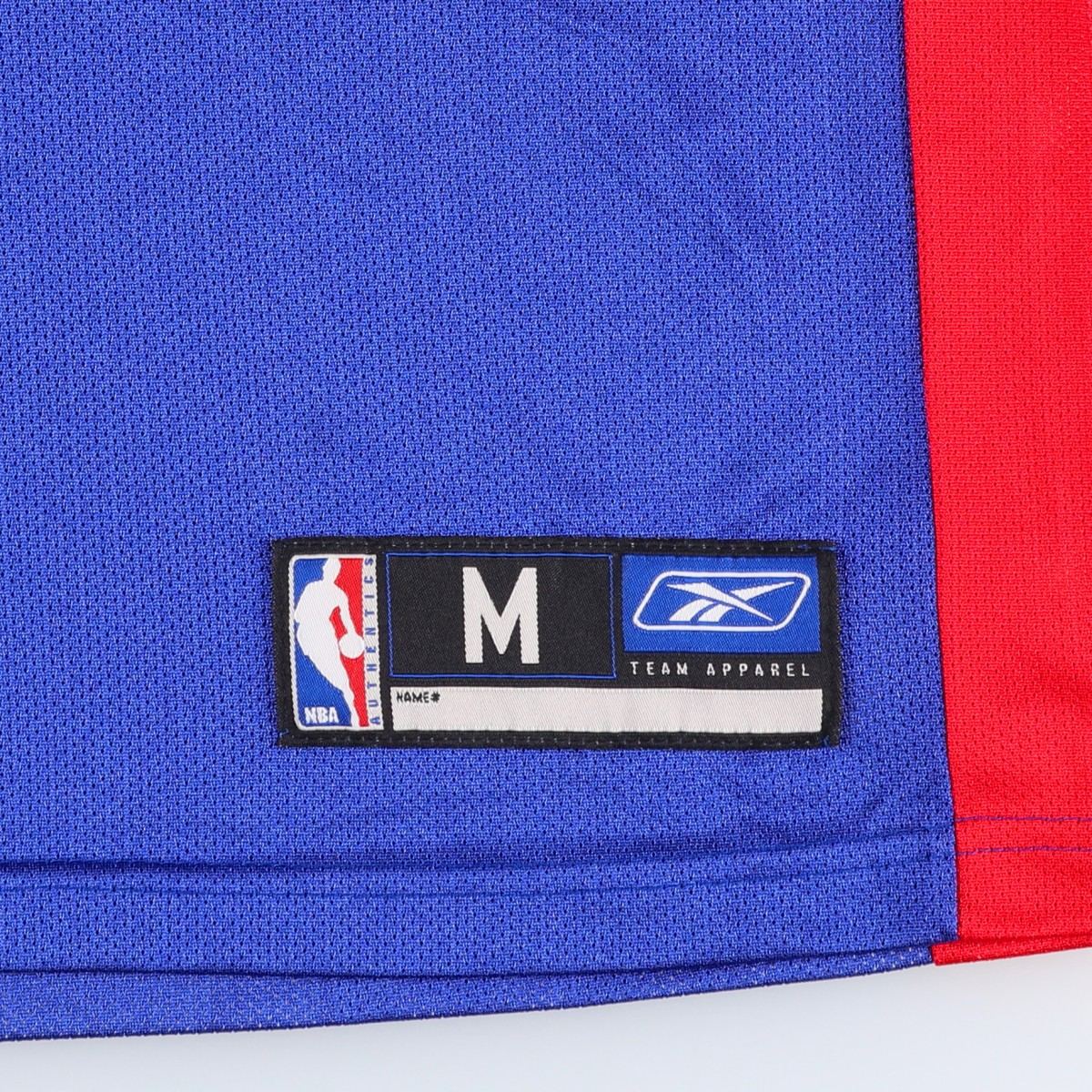 Reebok/リーボック NBA DETROIT PISTONS デトロイト ピストンズ ゲームシャツ レプリカユニフォーム