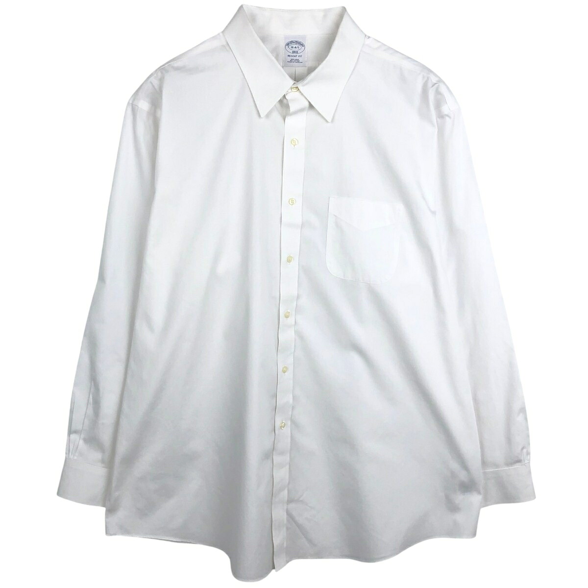 Brooks Brothers/ブルックスブラザーズ 1818 REGENT FIT 長袖 コットンシャツ