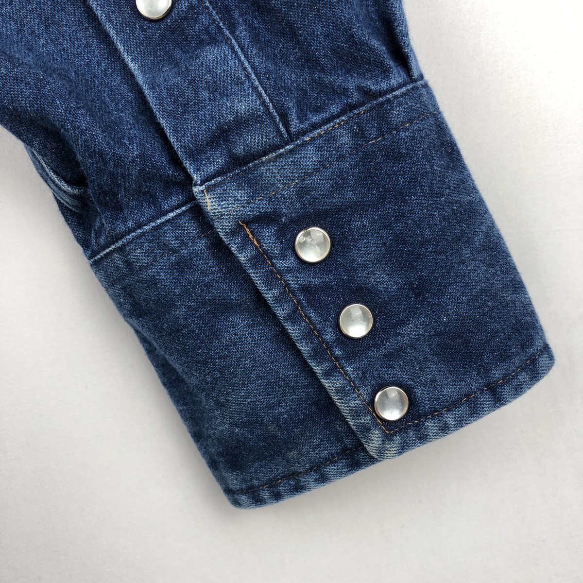 古着 80～90年代 カーハート Carhartt 長袖 デニムウエスタンシャツ メンズXL相当 ヴィンテージ /eaa662789 【中古】 【260811】
