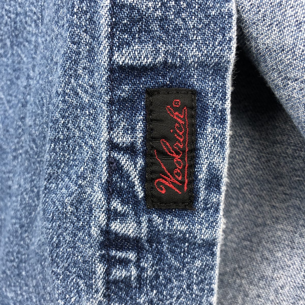 WOOLRICH/ウールリッチ 長袖 ボタンダウンデニムシャツ