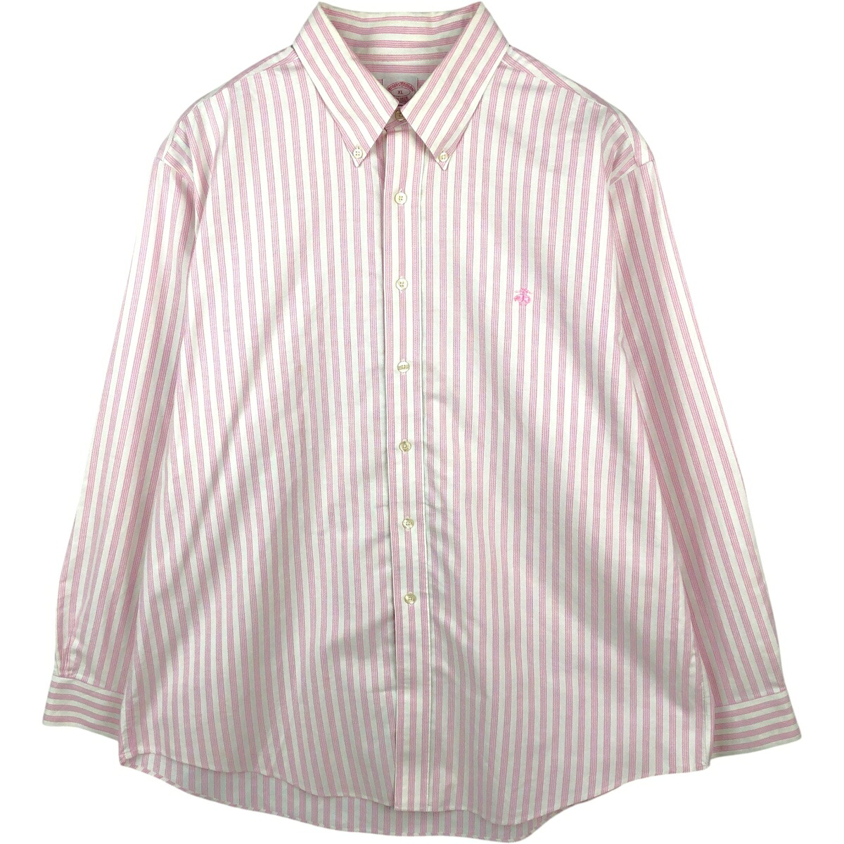 Brooks Brothers/ブルックスブラザーズ Est.1818 長袖 ボタンダウンストライプシャツ