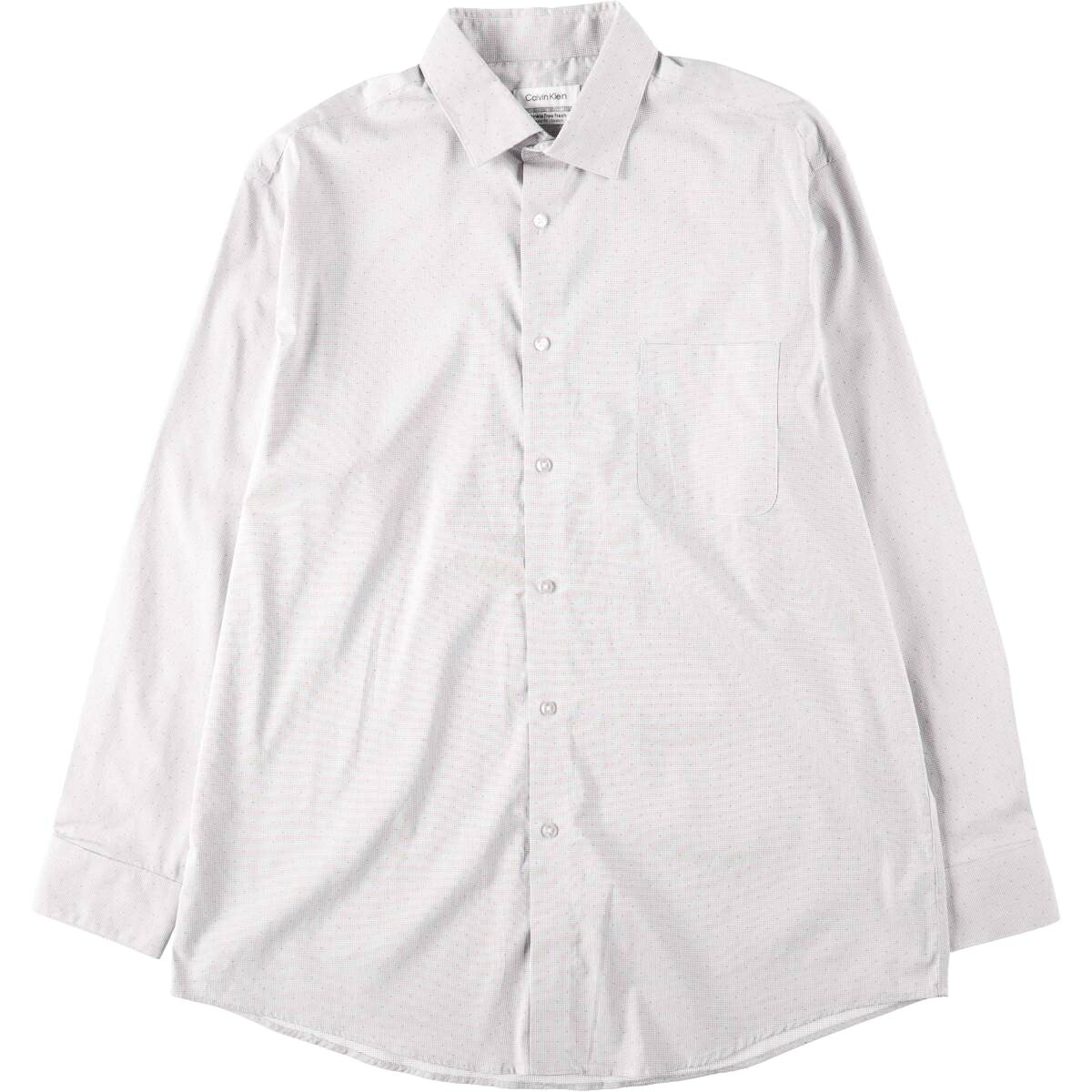 Calvin klein/カルバンクライン 長袖 コットンチェックシャツ