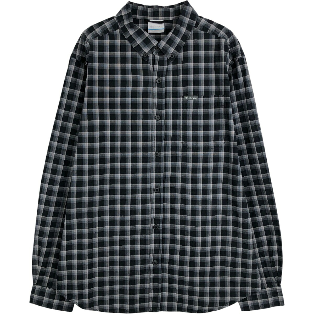 Columbia/コロンビア 長袖 ボタンダウンチェックシャツ