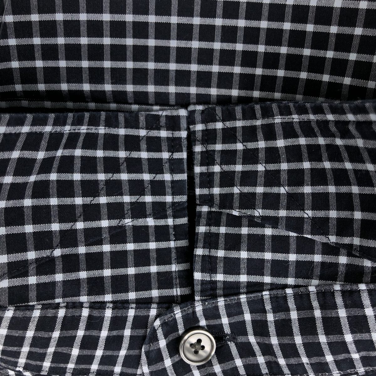 BANANA REPUBLIC/バナナリパブリック ATHLETIC FIT 長袖 コットンチェックシャツ