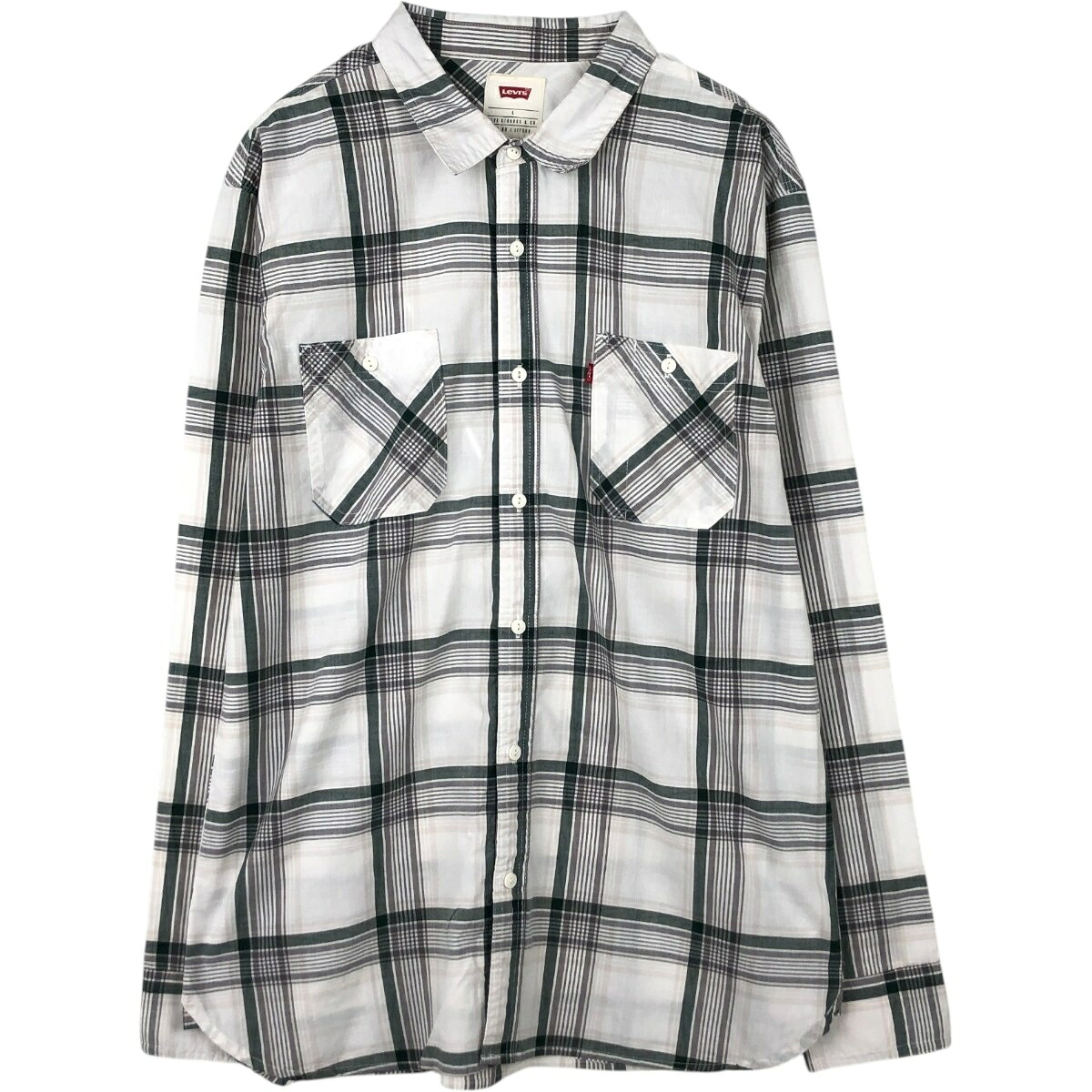 Levi's/リーバイス 長袖 コットンチェックシャツ
