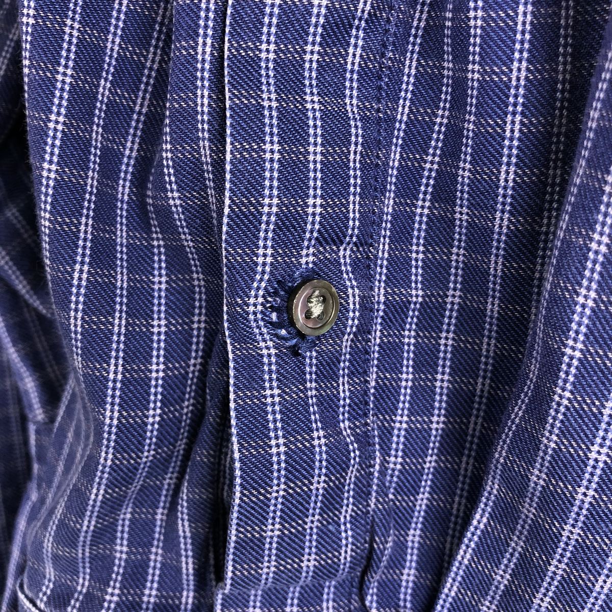 BANANA REPUBLIC/バナナリパブリック 長袖 ボタンダウンチェックシャツ