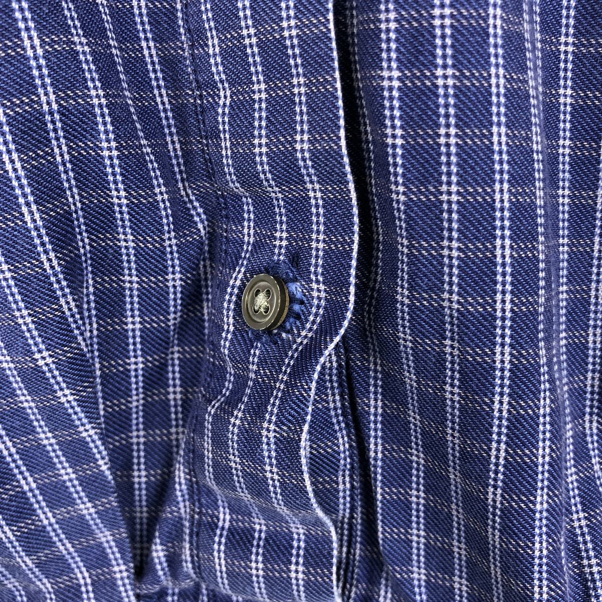 BANANA REPUBLIC/バナナリパブリック 長袖 ボタンダウンチェックシャツ