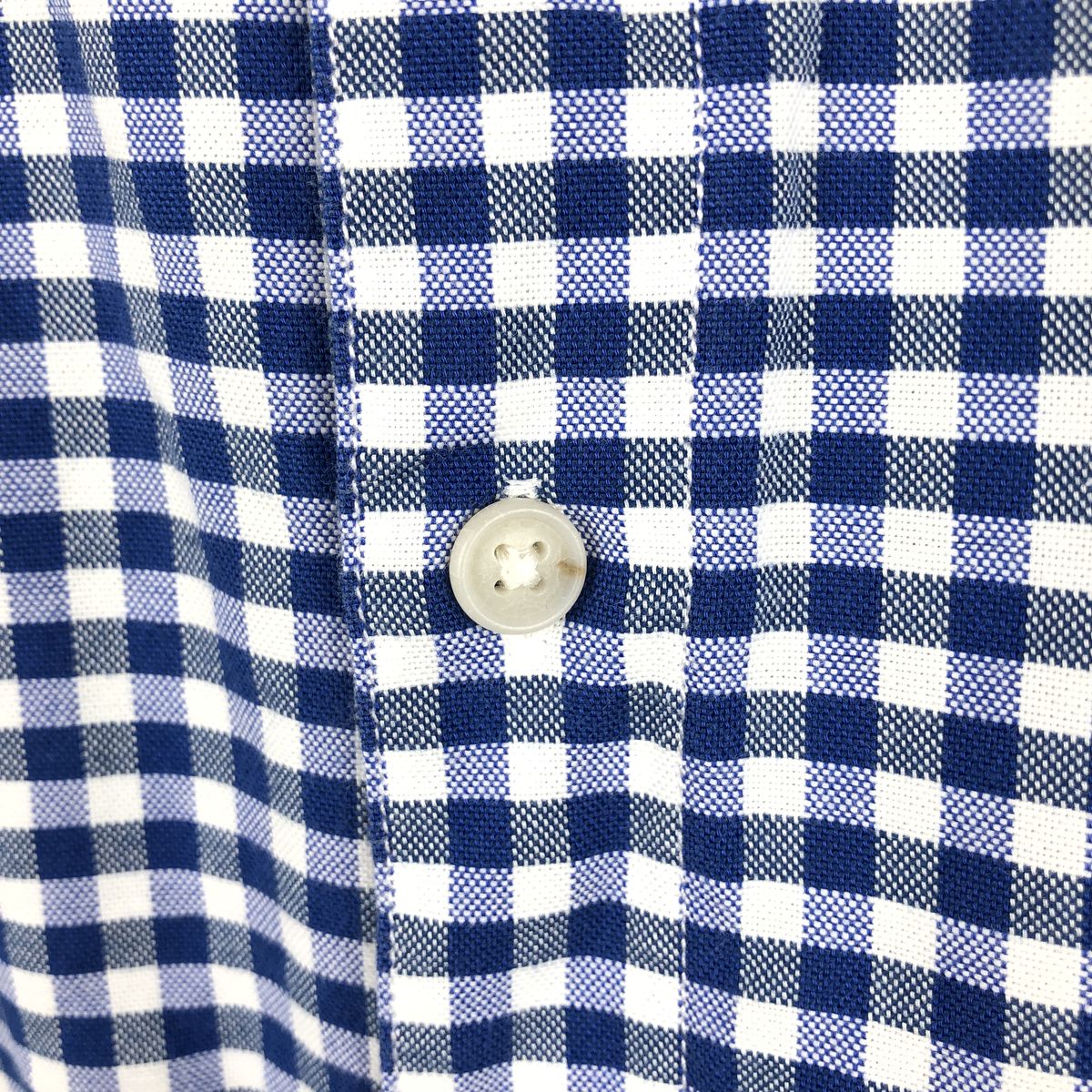 BANANA REPUBLIC/バナナリパブリック GRANT FIT 長袖 ボタンダウンチェックシャツ