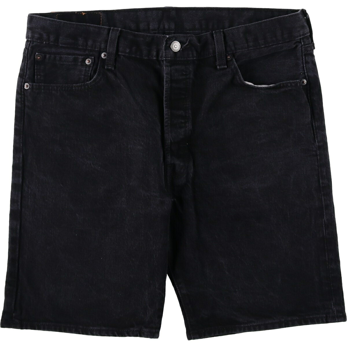 Levi's/リーバイス 501 ブラックデニムショーツ ショートパンツ