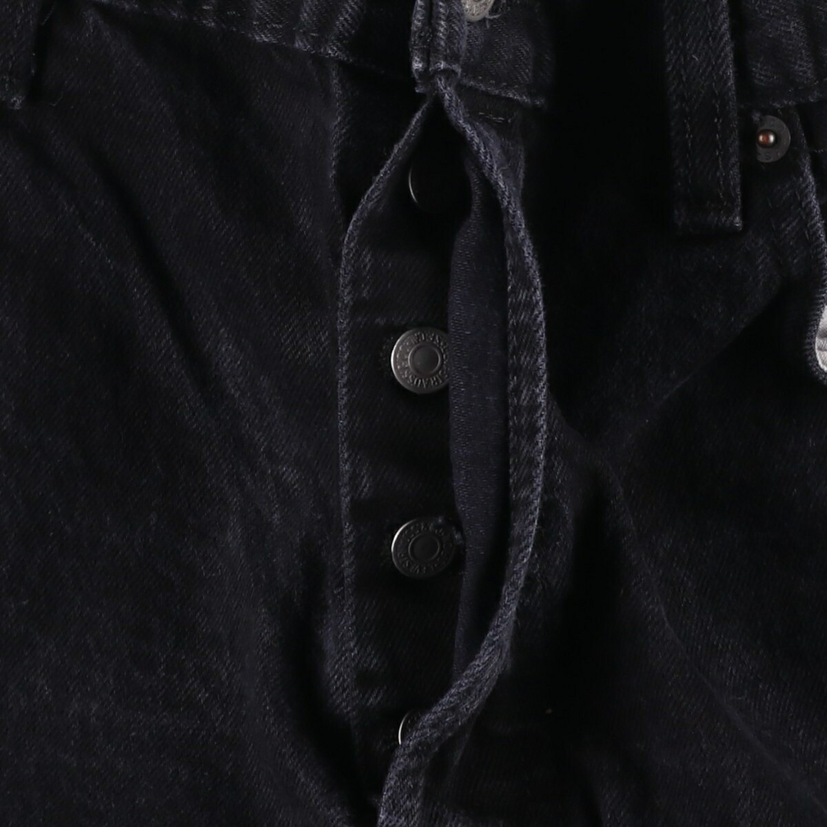 Levi's/リーバイス 501 ブラックデニムショーツ ショートパンツ