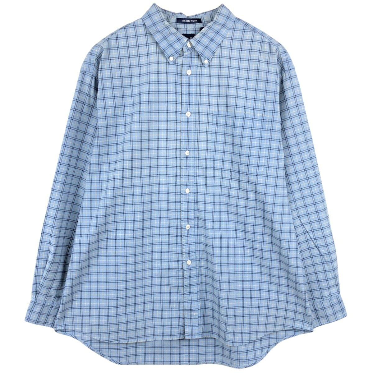 GAP/ギャップ オールドギャップ The BIG Oxford 長袖 ボタンダウンチェックシャツ