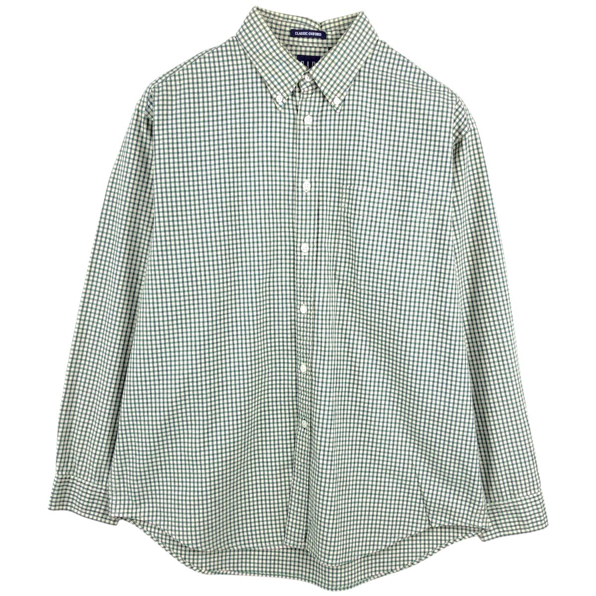 GAP/ギャップ オールドギャップ  長袖 ボタンダウンチェックシャツ