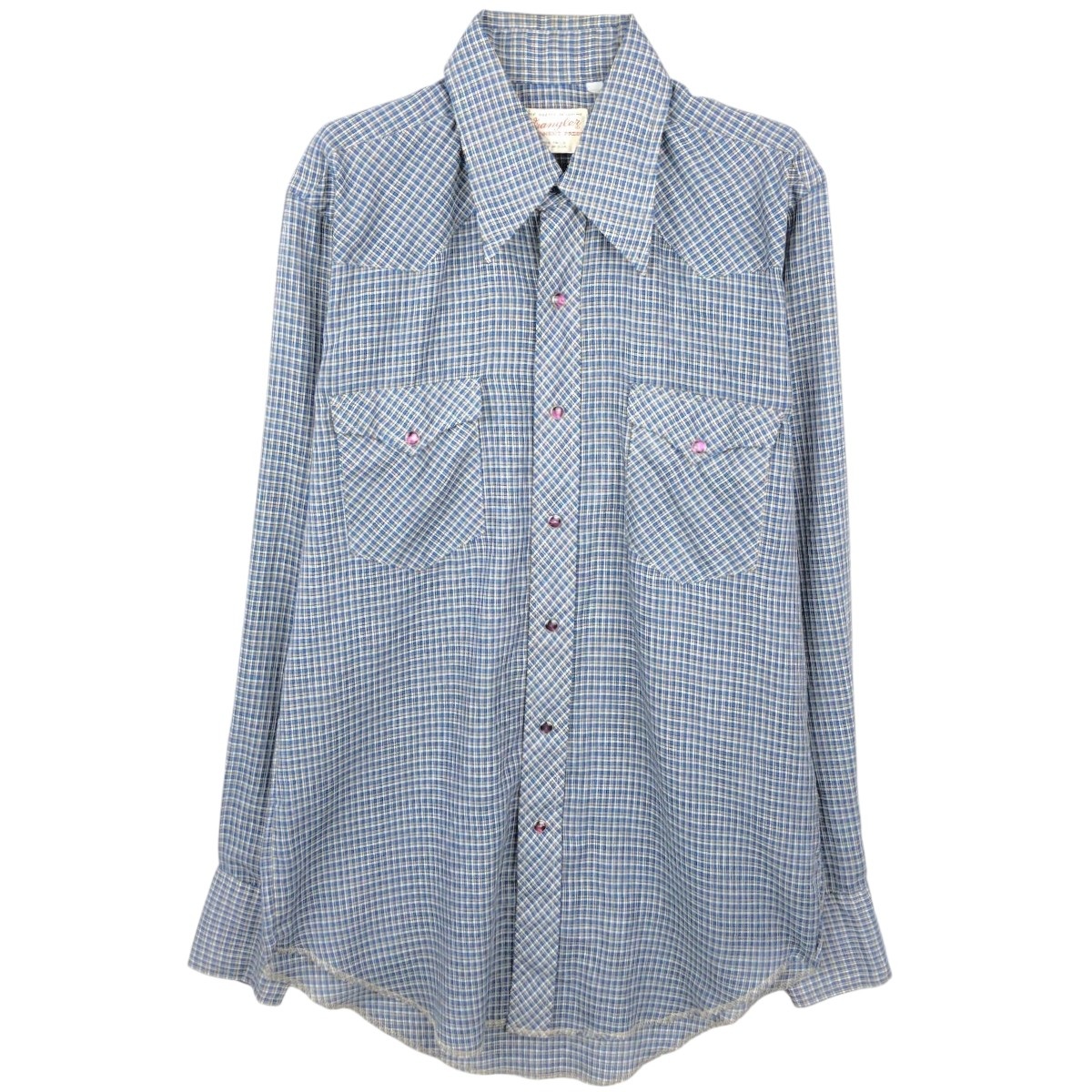 Wrangler/ラングラー 長袖 ウエスタンシャツ