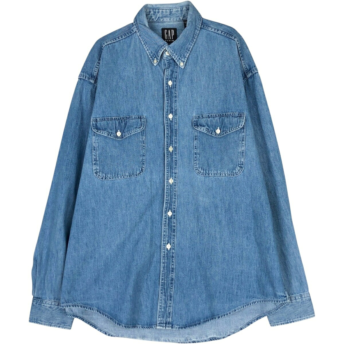 GAP/ギャップ DENIM オールドギャップ 長袖 ボタンダウンデニムシャツ