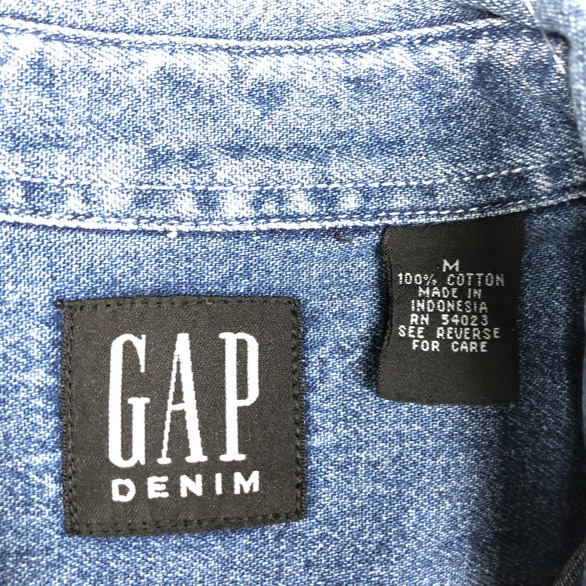 GAP/ギャップ DENIM オールドギャップ 長袖 デニムシャツ