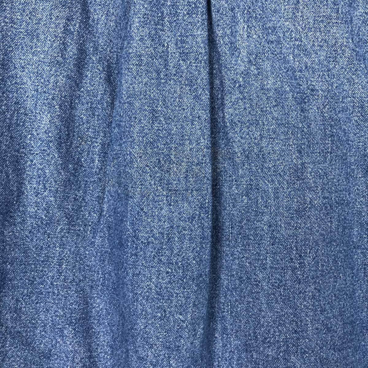 Ralph Lauren/ラルフローレン CHAPS チャップス 長袖 ボタンダウンデニムシャツ