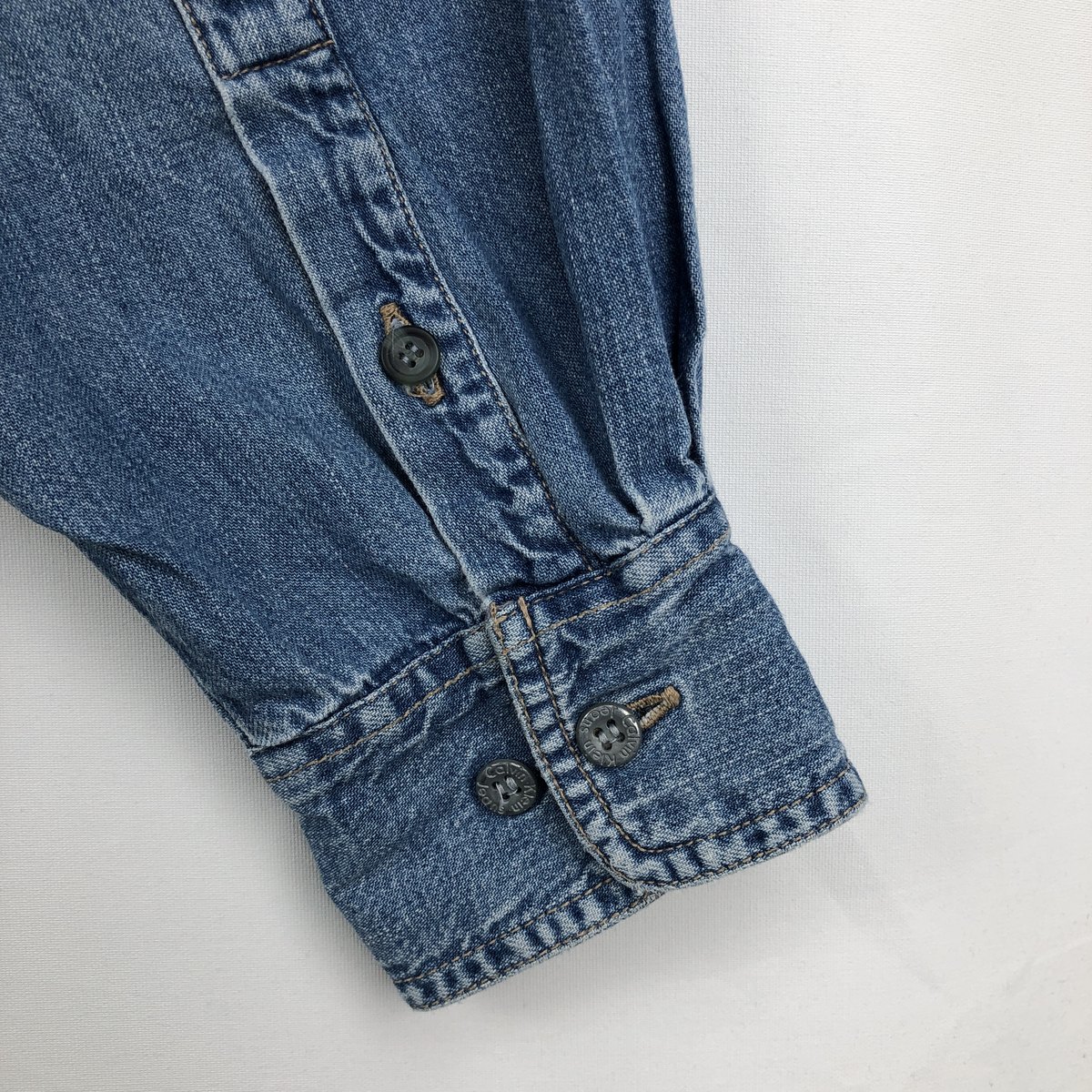 Calvin klein/カルバンクライン JEANS デニム スタンドカラーシャツ