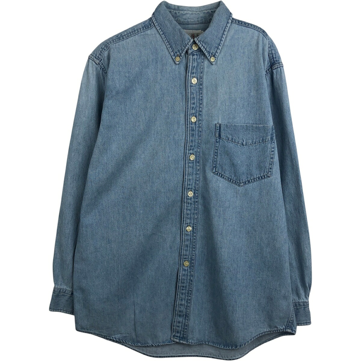 J.Crew/ジェイクルー 長袖 ボタンダウンデニムシャツ