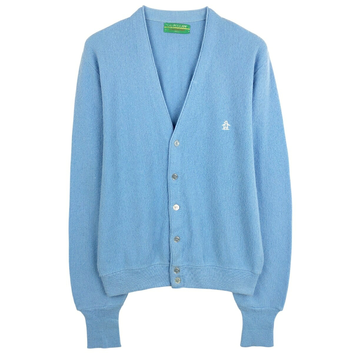 MUNSINGWEAR GRAND SLAM アクリルニットカーディガン