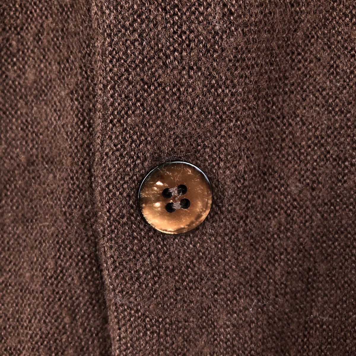 LORD JEFF アクリルニットカーディガン