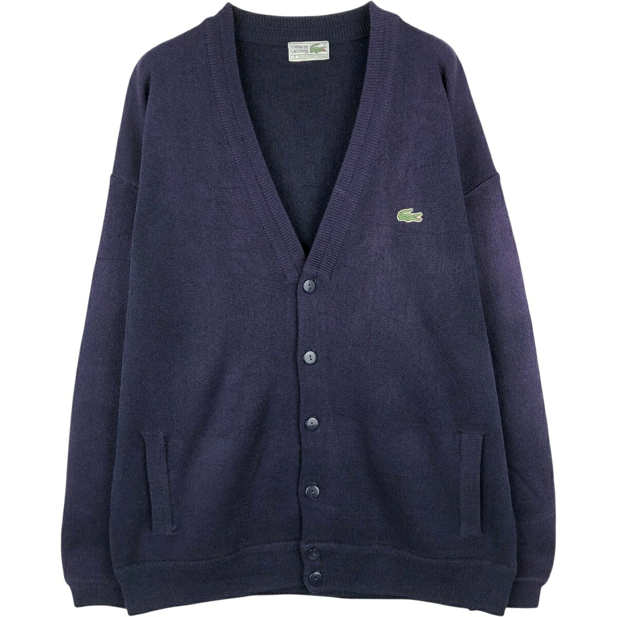LACOSTE/ラコステ CHEMISE  アクリルニットカーディガン