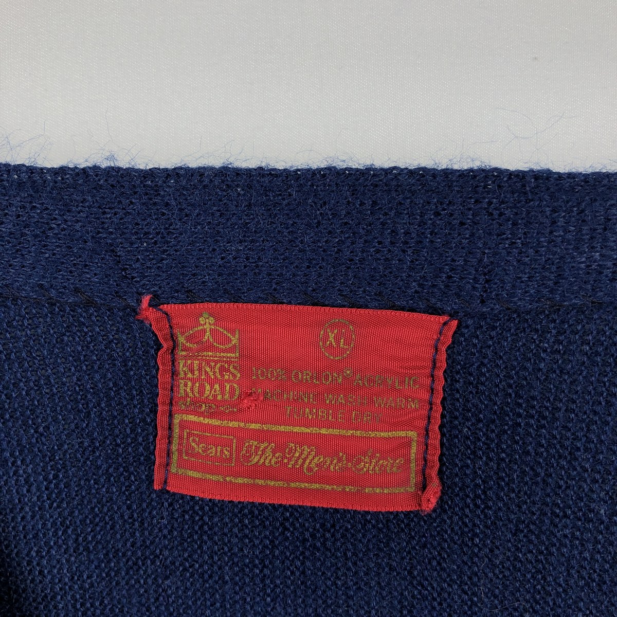 Sears/シアーズ Kings Road アクリルニットカーディガン