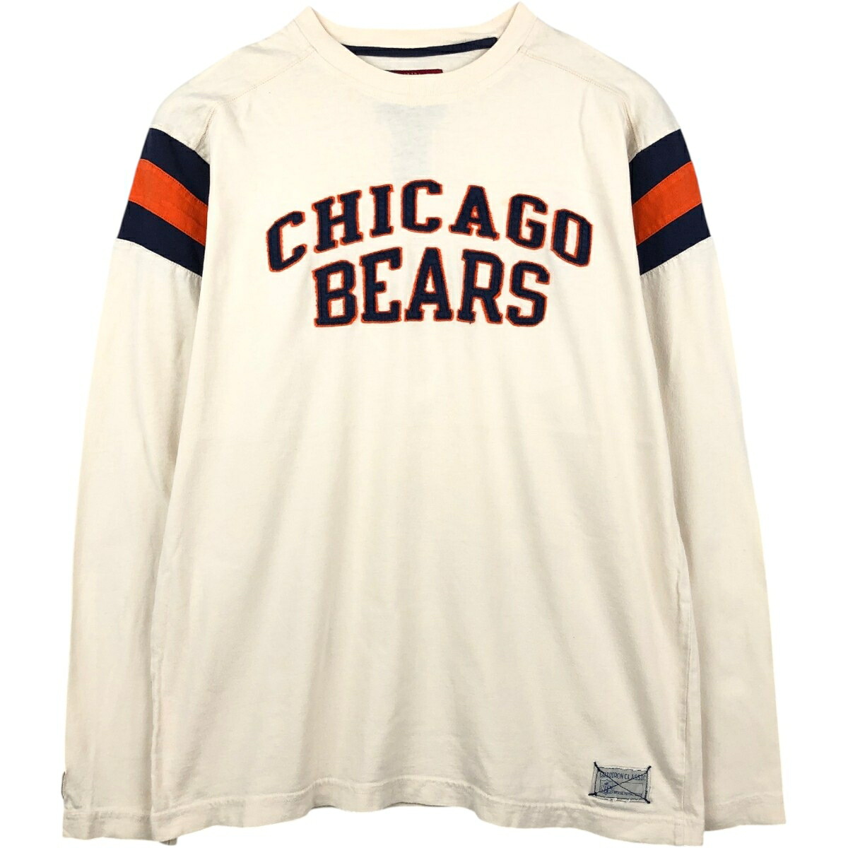 Reebok/リーボック NFL CHICAGO BEARS シカゴベアーズ ロングTシャツ ロンT