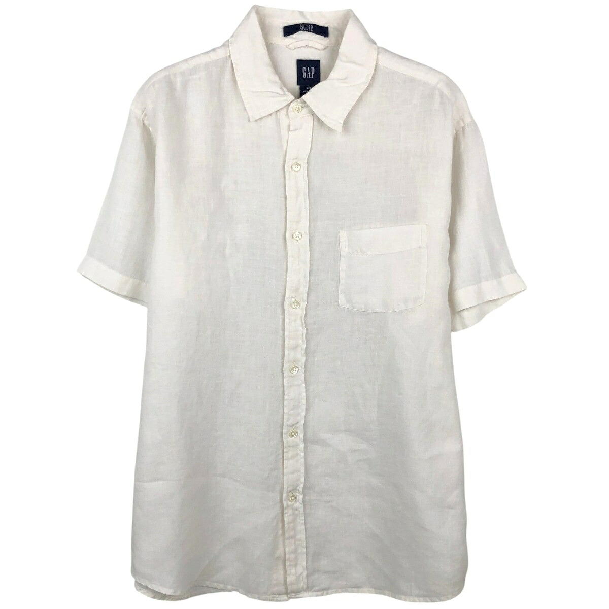 GAP/ギャップ オールドギャップ 半袖 リネンシャツ