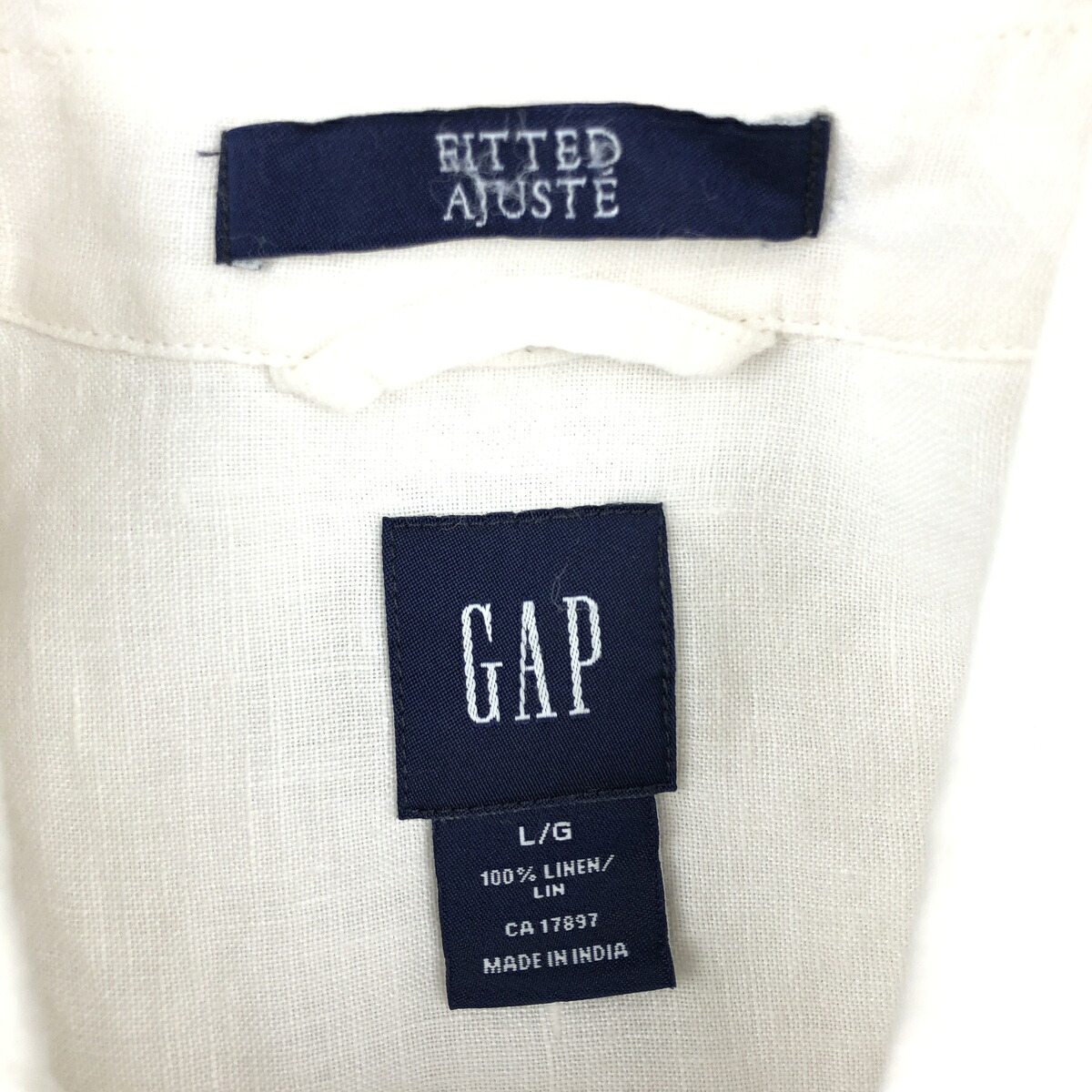 GAP/ギャップ オールドギャップ 半袖 リネンシャツ