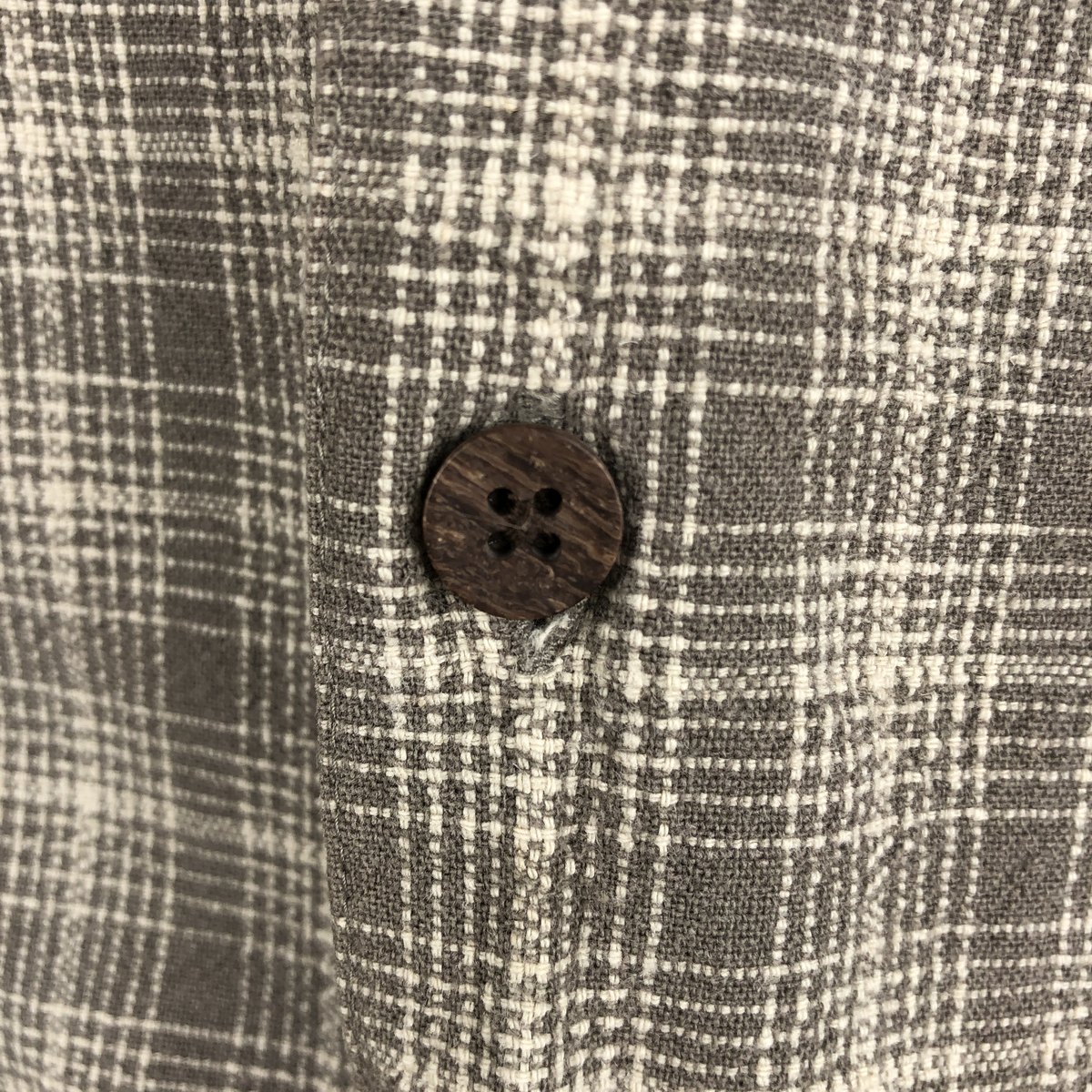 古着 ドッカーズ DOCKERS チェック柄 半袖 オープンカラー コットン×リネンシャツ ボックスシャツ メンズL相当 /eaa663878 【中古】 【260807】