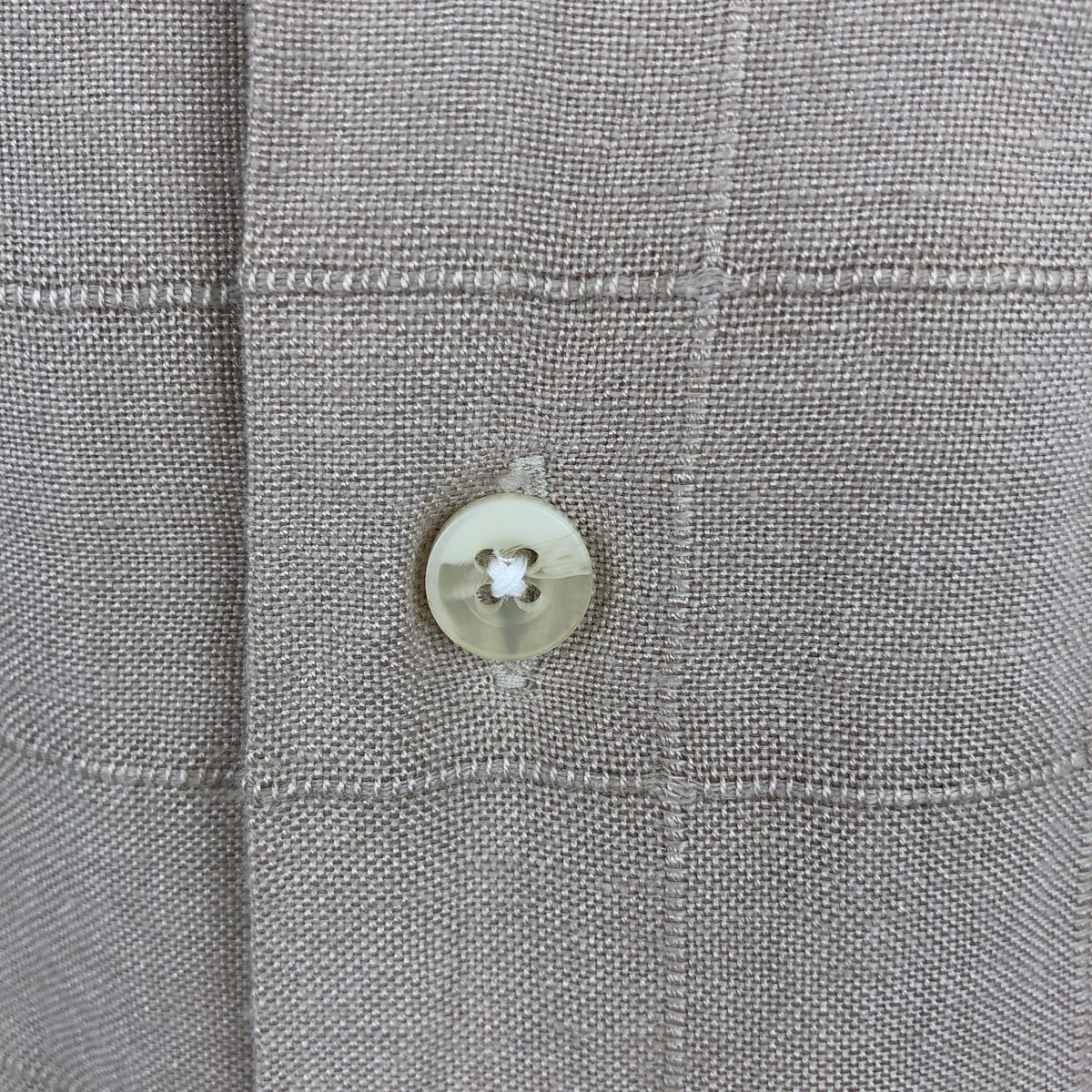 古着 ドッカーズ DOCKERS RECODE チェック柄 半袖 オープンカラー レーヨン×リネンシャツ ボックスシャツ メンズXL相当 /eaa663880 【中古】 【260807】