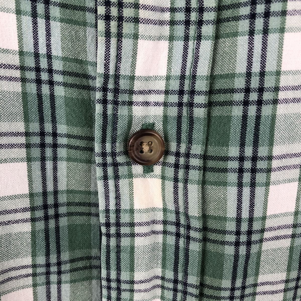 Eddie Bauer/エディーバウアー 半袖 ボタンダウン チェックシャツ