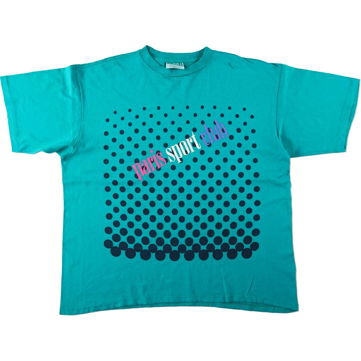 PARIS SPORT CLUB/パリスポーツクラブ WORLD WIDE 半袖 ロゴTシャツ